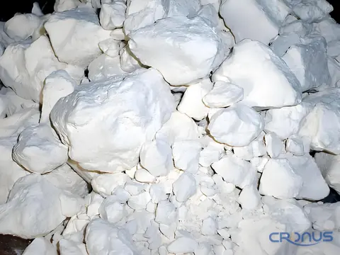 Kaolin clay processed into ultrafine powder