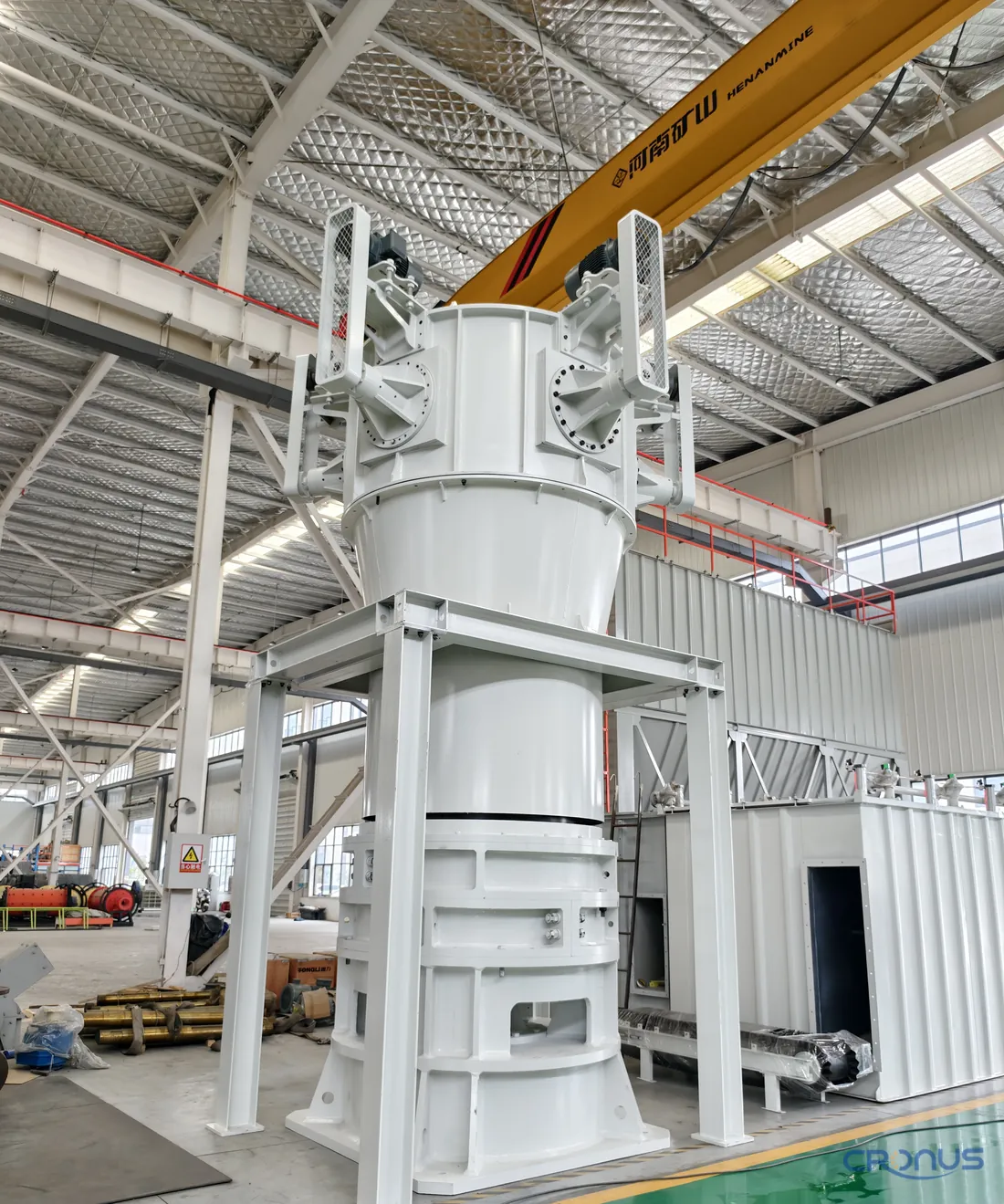 CRGM multi-head ultrafine grinding mill complete machine with top classifier